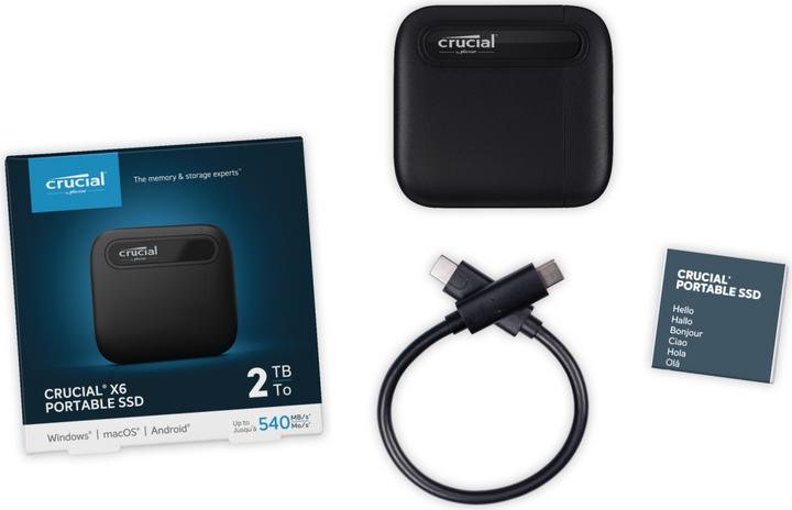 Productafbeelding Crucial X6 (1000 GB)