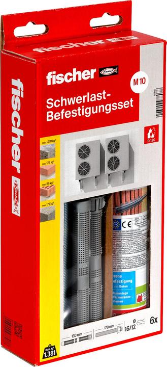 Produktbild Fischer Schwerlastbef.Set 300 T SBS Set M10 (6 Stk.)