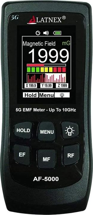 Actual product image Latnex EMF meter