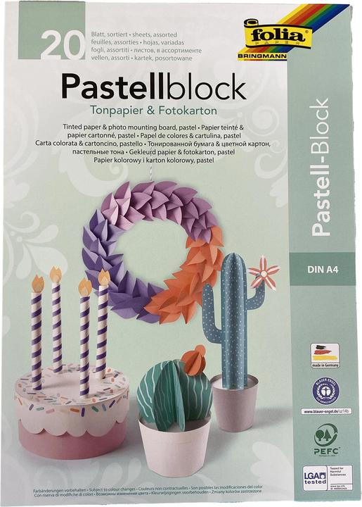 Produktbild Folia SE Kombi-Block A4 (130 g/m², 10 x)