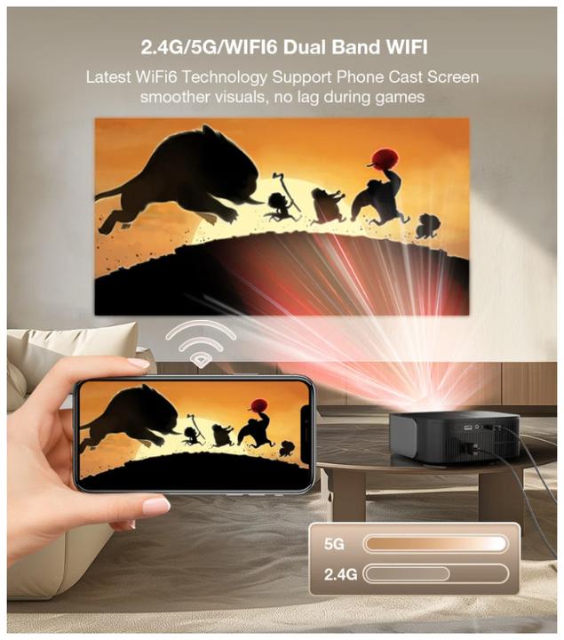 Image du produit BlitzWolf Rzutnik / Projector BW-V10