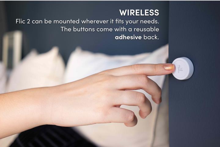 Actual product image Flic Bluetooth Smart Button 3er Pack