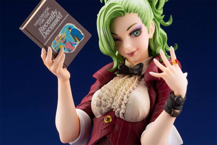 Actual product image Kotobukiya Beetlejuice "Beetlejuice - Red Tuxedo Limited Version" Bishoujo Statue