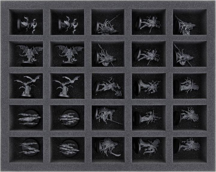 Actual product image Feldherr GENERAL 370 bag with storage boxes FSLB310 FSLB040 for Warhammer Quest: (Plastic)