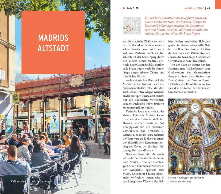 Image du produit on tour Reiseführer Madrid (Allemand, Robert Moeginger, 2019)