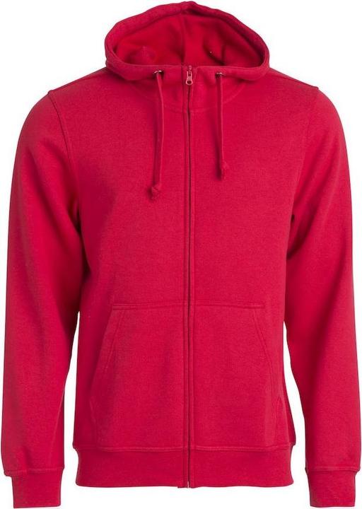 Clique Basic Hoodie mit durchgehendem Reissverschluss