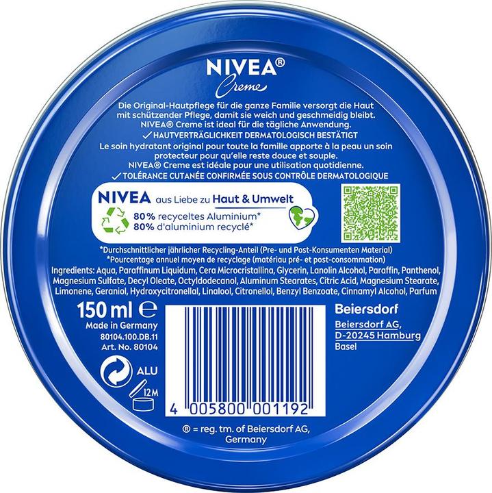 Immagine prodotto NIVEA Creme Dose DUO (Crema corpo, 400 ml)