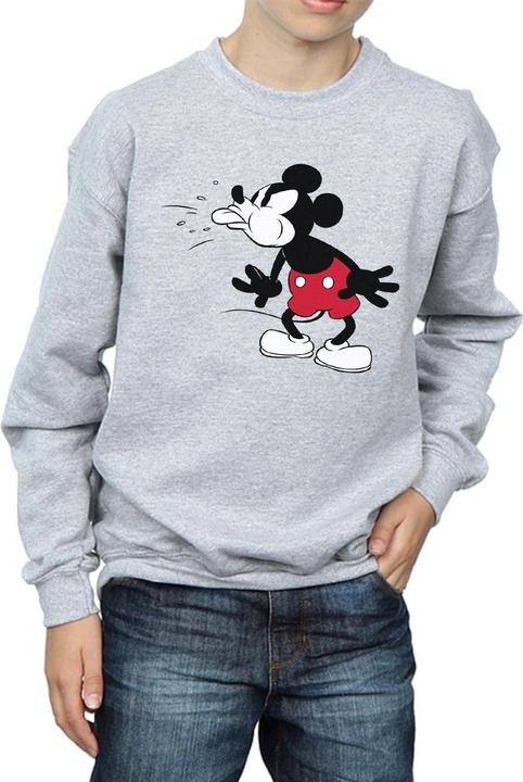 Actual product image Disney Boys Mickey Mouse Tongue Sweatshirt (152, 158)