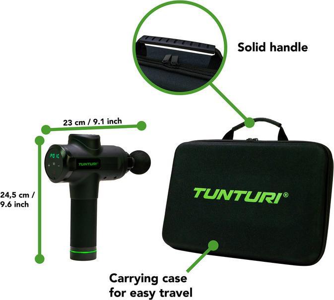 Actual product image Tunturi Massage Gun Pistole MG50