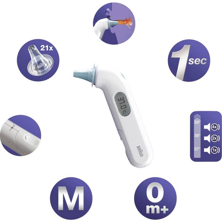 Image du produit Braun ThermoScan 3 IRT3030 (Auriculaire)