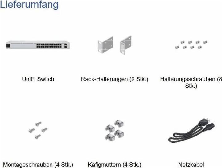Productafbeelding Ubiquiti UniFi schakelaar 24 Poe (24 Havens)