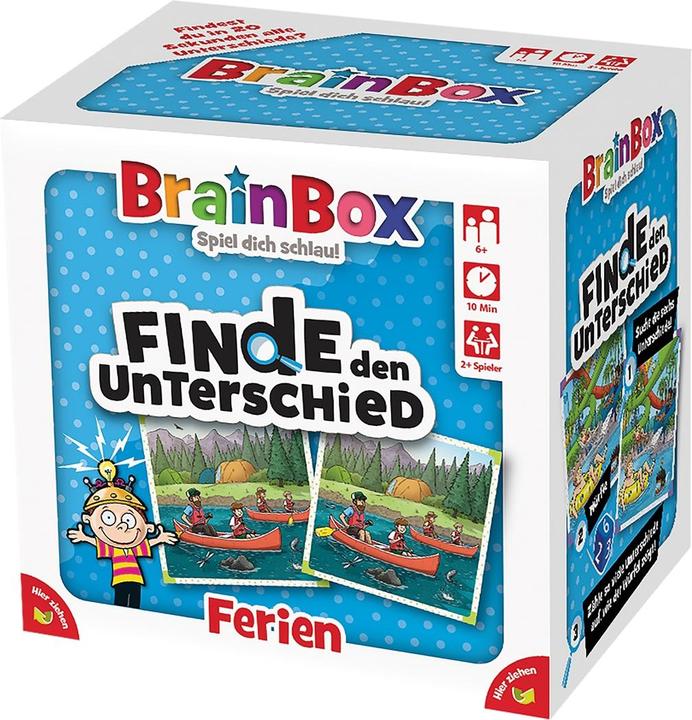 Produktbild Brainbox Finde den Unterschied Ferien (Deutsch)