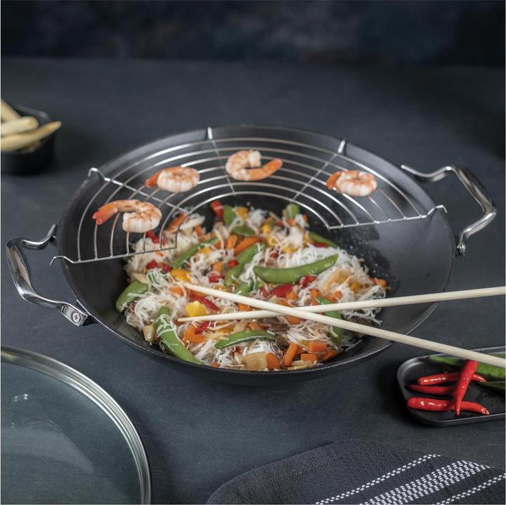 Produktbild Kuhn Rikon Jampur (36 cm, Wok Pfanne, Gusseisen)
