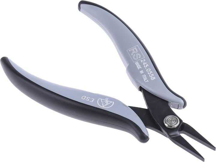 Actual product image Rs Pro ESD serrated jaw plier,140mm L (140 mm)