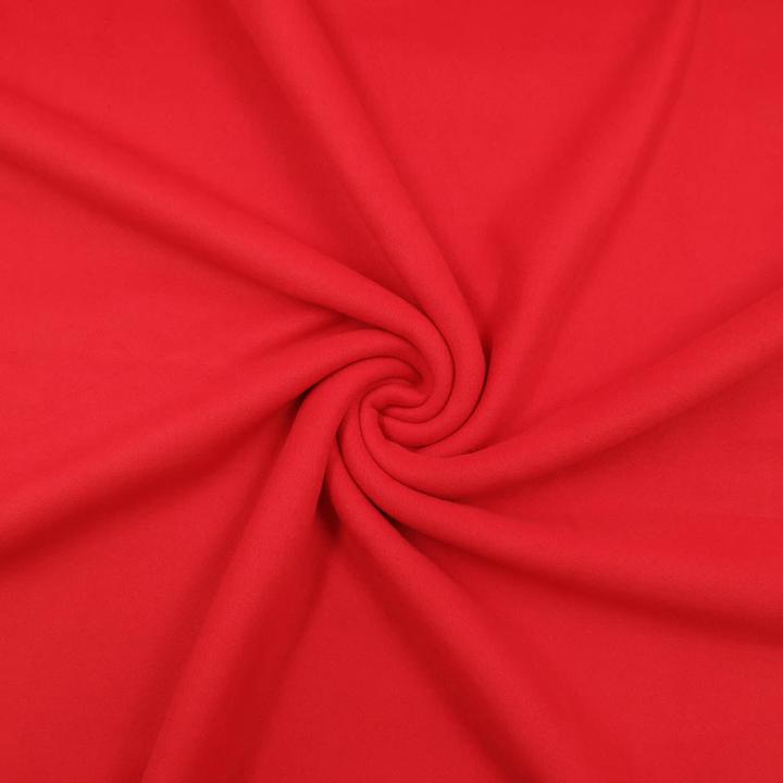 Image du produit Stoffrestposten Tissu polaire premium - rouge - quantité minimale de vente : 1 mètre
