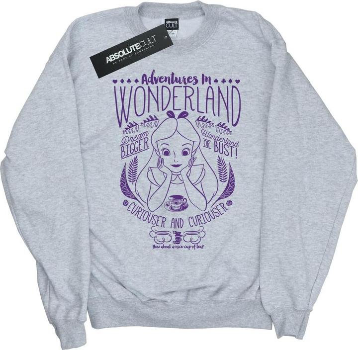 Actual product image Disney Boys Alice In Wonderland Adventures Sweatshirt (116)