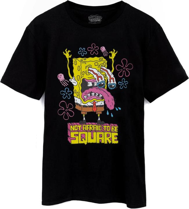 Image du produit Spongebob Squarepants - T-shirt NOT AFRAID TO BE SQUARE - Homme (XL)