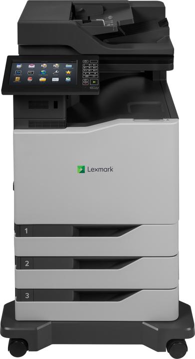 Productafbeelding Lexmark CX825dte MFP kleuren A4 Laserprinter 52ppm Duplex printen scannen kopiëren faxen (Laser, Kleur)