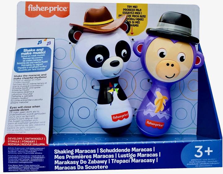 Immagine prodotto Fisher-Price Maracas (Spagnolo, Francese, Portoghese, Inglese)