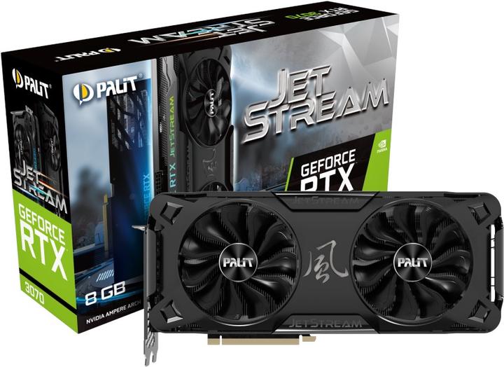 Actual product image Palit GeForce RTX 3070 JetStream (8 GB)