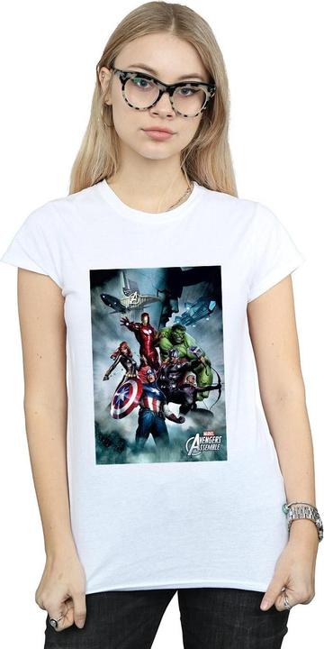 Immagine prodotto Avengers Team Montage Maglietta Donna (S)