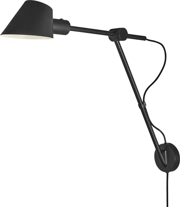 Immagine prodotto Nordlux Lampada da parete Stay Long E27, Nero (E27)
