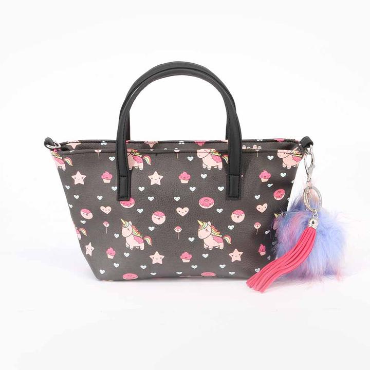 Actual product image Oh My Pop! Small Tote Handbag Popnicorn