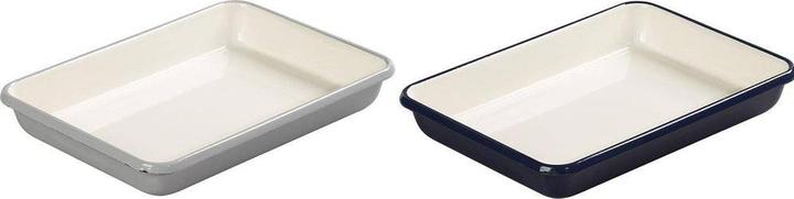 Actual product image Tala Enamel frying and casserole dish small, 28x21x5.5 cm, grey