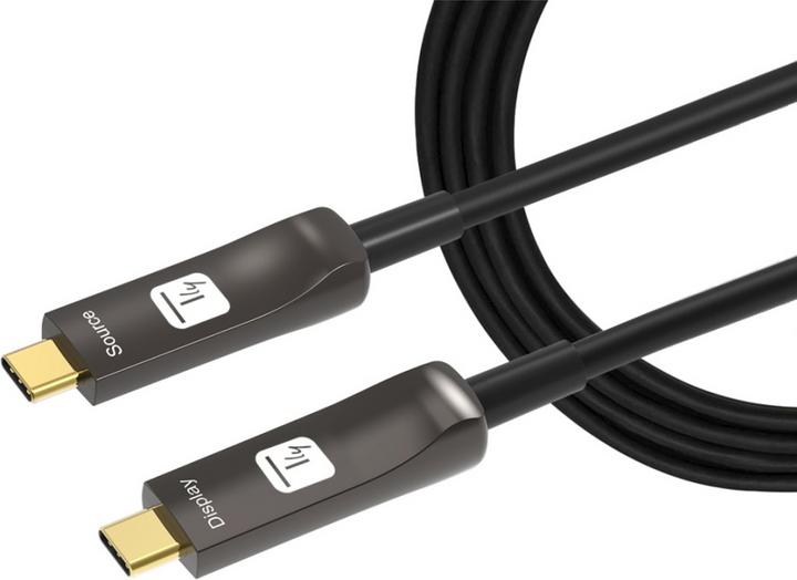 Immagine prodotto Techly Cavo USB-C AOC Fibra M/M 15m (15 m, USB 3.2 Gen 1)
