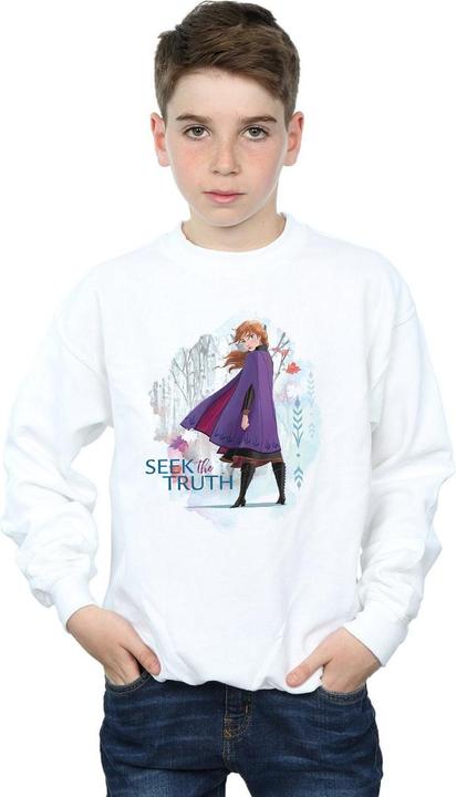 Actual product image Disney Boys Frozen 2 Anna Seek The Truth Sweatshirt (140, 146)