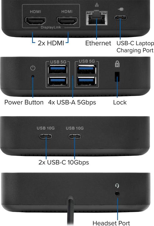 Produktbild AC7150 (USB-C, 9 Ports)