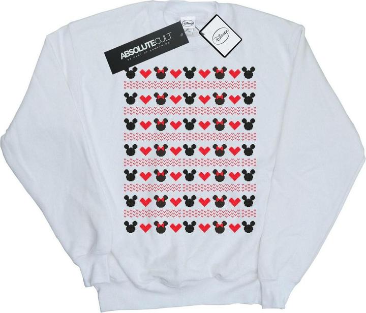 Image du produit Disney - Sweat MICKEY AND MINNIE CHRISTMAS HEARTS - Garçon (152, 158)