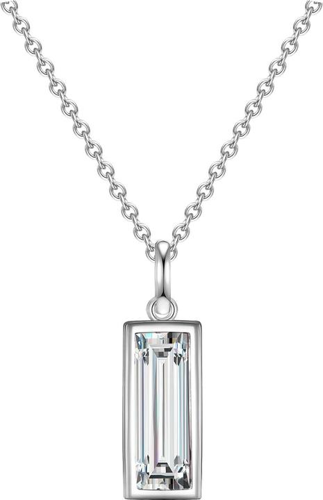 Actual product image Glanzstücke München Ladies Sterling Silver Zirconia silver 48.0 cm base chain + 5.0 cm extension - 30036 (Sterling Silver, 48 - 53 cm)