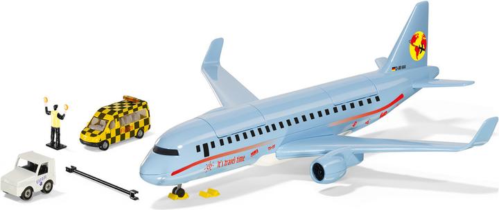 Produktbild Siku Verkehrsflugzeug mit Zubehör