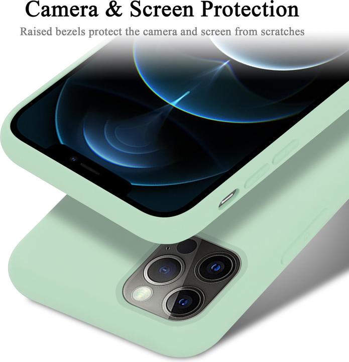 Produktbild Cadorabo TPU Liquid Silicone Case Cover (Apple iPhone 12, Realme 12 Pro+)