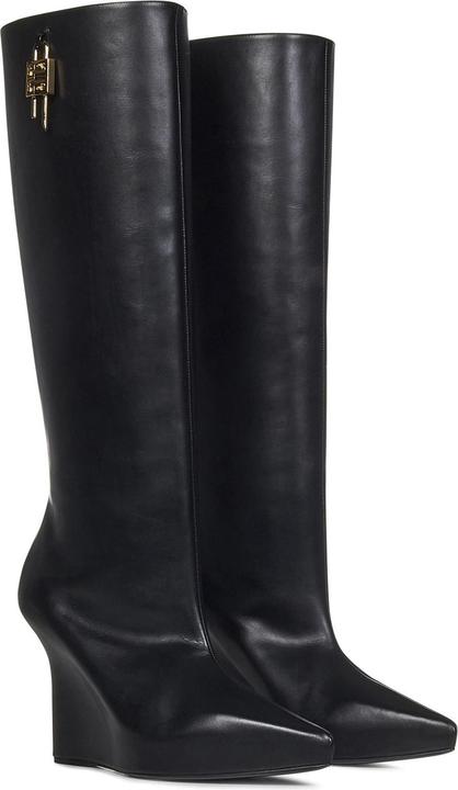 Actual product image Givenchy G-Lock Leather Boots (38.5)