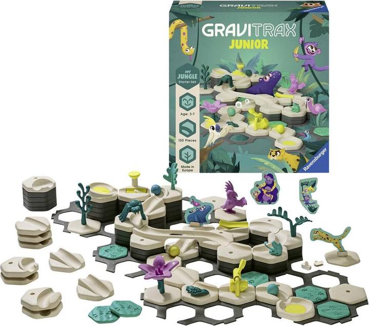 Image du produit Ravensburger GraviTrax RAV GraviTrax Junior Kit de démarrage L Jungle 27499