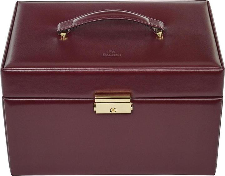 Produktbild Sacher 77.301.010101 - Schmuckkasten Lena acuro bordeaux Leder
