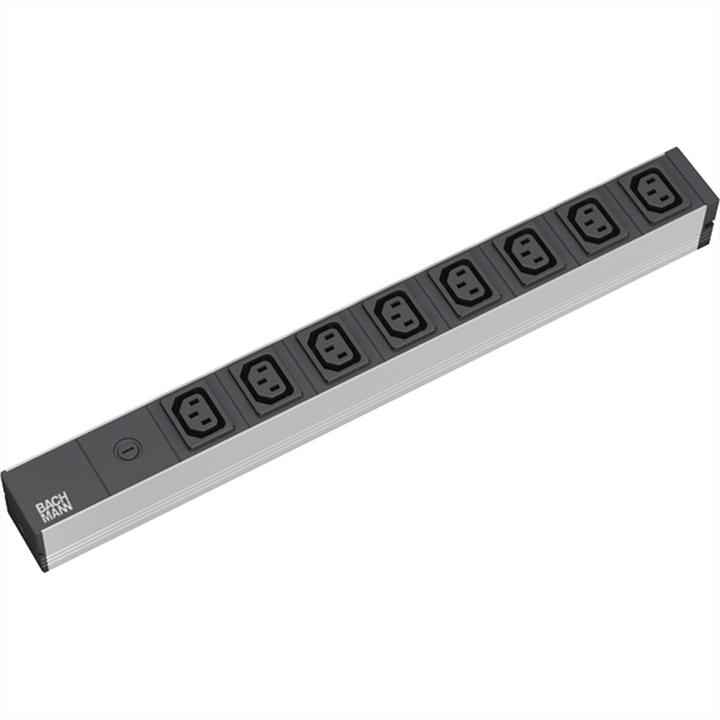 Produktbild Bachmann 48,30cm (19") Steckdosenleiste, 8-fach ohne Stecker
