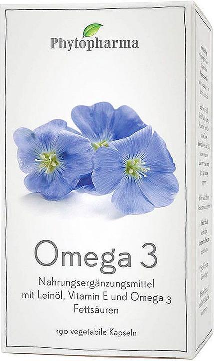 Produktbild Phytopharma Omega 3 (190 Stück, Kapseln, 170 g)
