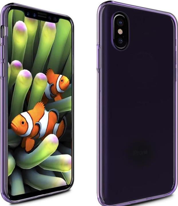 Produktbild Zizo TPU Cover - iPhone X Hülle (Lila) (Apple iPhone X)