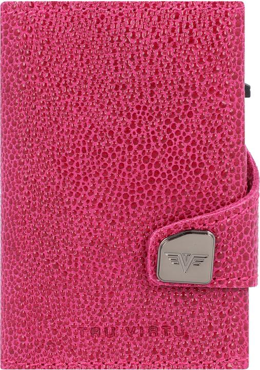 Tru Virtu Click & Slide Kreditkartenetui Geldbörse RFID Leder 6,5 cm