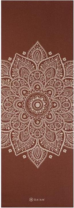 Actual product image Gaiam Sundial Flower Yoga Mat 5 mm Classic Printed (5 mm)