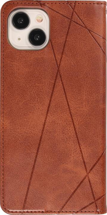Immagine prodotto PhoneLook Cover Flip Geometrico Marrone chiaro (Apple iPhone 15)