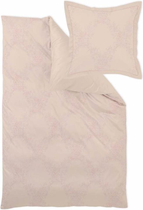 Produktbild Curt Bauer Mako-Brokat Damast Bettwäsche Sophia rosegold (Bettwäsche Set, 140 x 200 cm)