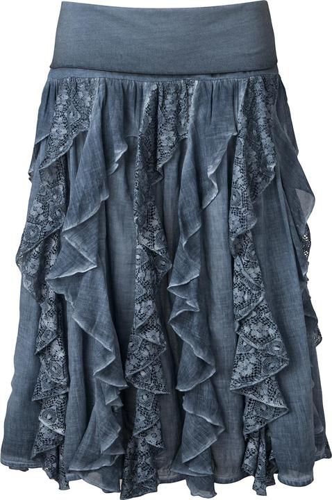 Immagine prodotto Joe Browns Frilled Denim Look Midi Skirt (46)