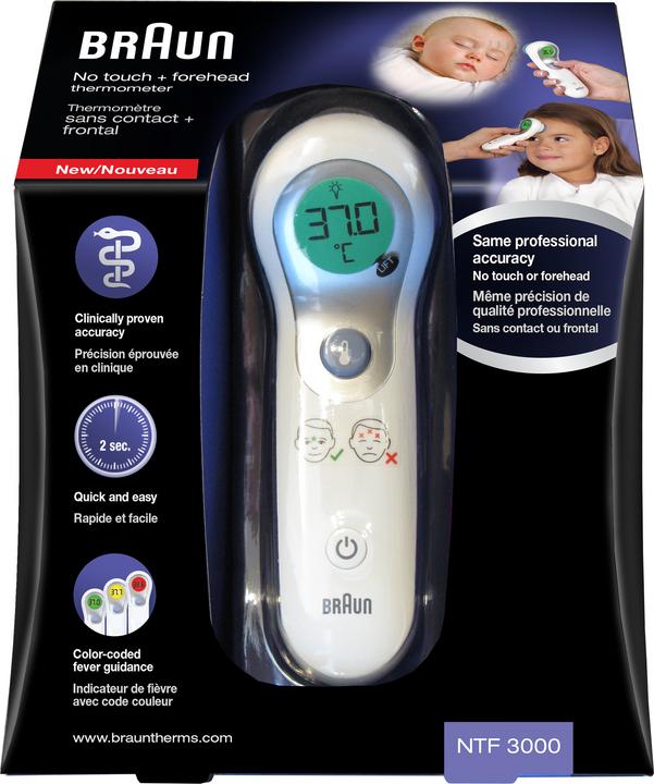 Productafbeelding Braun Ntf 3000 (Contactloos, Voorhoofd)
