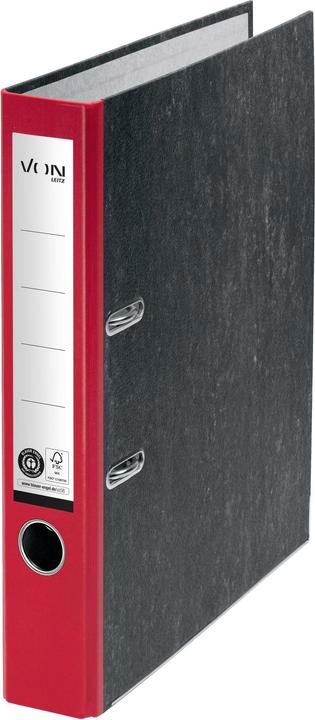 Leitz Folder 5 cm, Red (A4, 50 mm, 1 Piece)