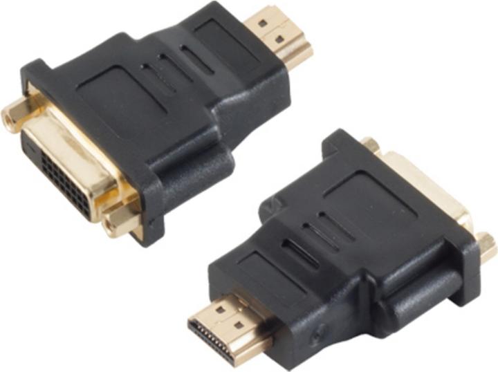 Produktbild Auvisio Display-Adapter DVI-D-Buchse auf HDMI-A-Stecker (HDMI, 4.50 cm)