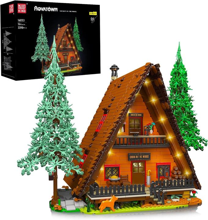 Actual product image Mould King Forest hut